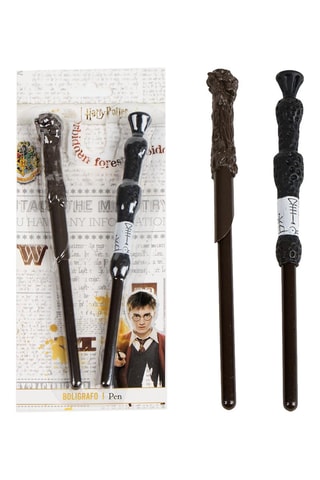 2 canetas Harry Potter - Tinta preta