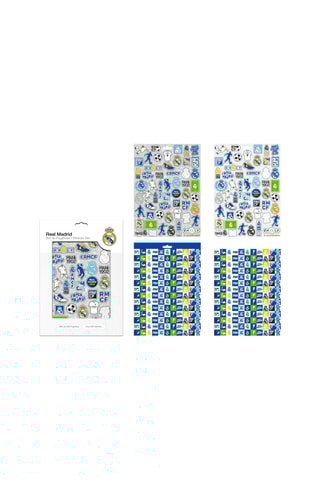 Pack de autocolantes Real Madrid - 300 peças