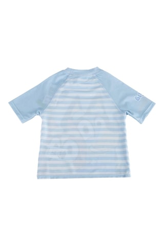 T-shirt de banho Bandit e Chili Bluey - Azul-claro