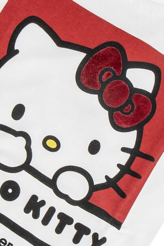T-shirt Hello Kitty Sanrio - Branco