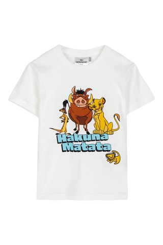 T-shirt O Rei Leão Disney - Branco