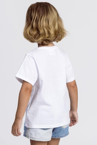T-shirt Elsa Frozen Disney - Branco