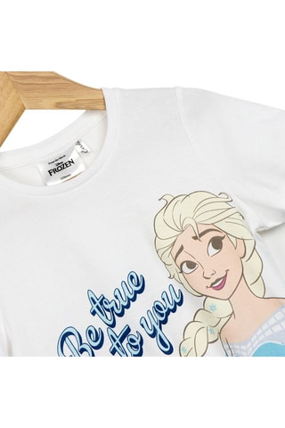 T-shirt Elsa Frozen Disney - Branco