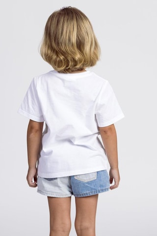 T-shirt Minnie e Figaro Disney - Branco