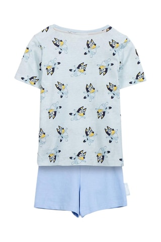 T-shirt e calções Bluey - Azul-celeste