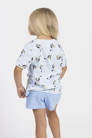 T-shirt e calções Bluey - Azul-celeste