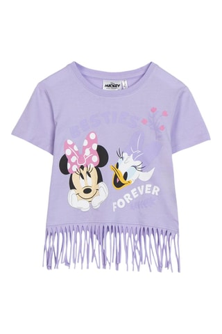 T-shirt Minnie e Daisy Disney - Violeta