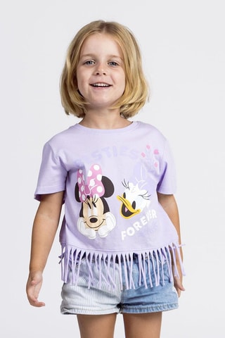 T-shirt Minnie e Daisy Disney - Violeta
