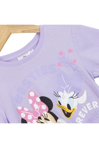 T-shirt Minnie e Daisy Disney - Violeta