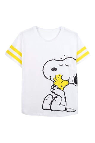 T-shirt Snoopy e os Peanuts Branco