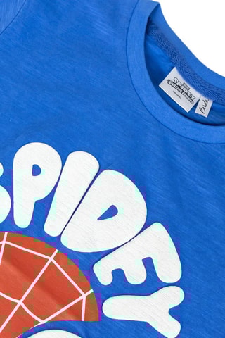 T-shirt Homem-Aranha Os Vingadores Marvel Azul-elétrico
