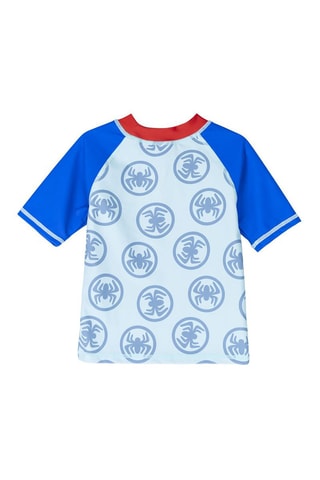 T-shirt de banho do Homem-Aranha e seus amigos extraordinários Marvel - Azul