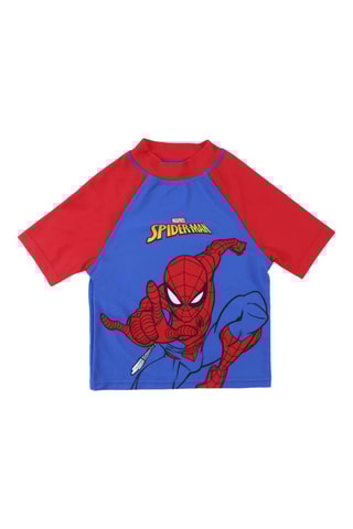 T-shirt de banho Homem-Aranha Os Vingadores Marvel - Azul-escuro