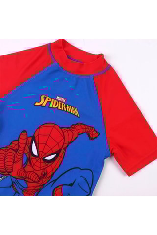 T-shirt de banho Homem-Aranha Os Vingadores Marvel - Azul-escuro
