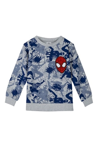 Sweat Homem-Aranha Os Vingadores Marvel - Cinzento e azul-marinho