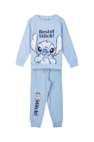 Sweat e calças de treino Stich Lilo e Stich Disney - Azul-claro