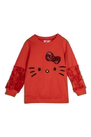 Sweat Hello Kitty - Vermelho