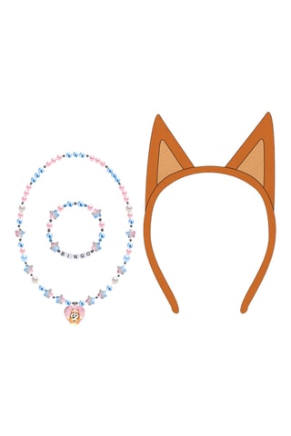 Conjunto 3 peças Bluey e Bingo Bluey - Laranja