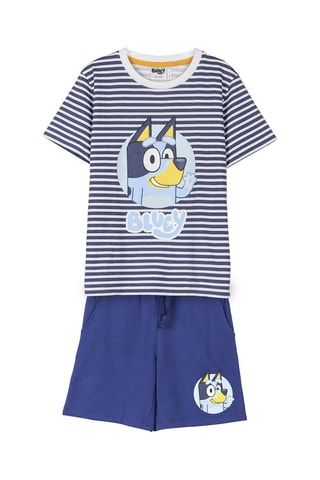 T-shirt e calções Bluey Azul