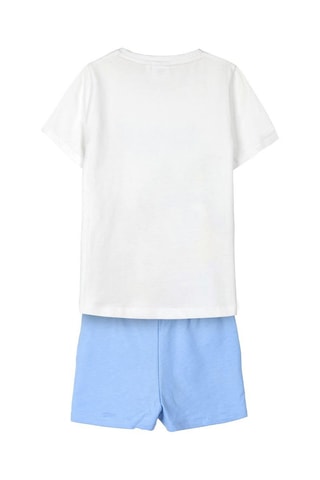 T-shirt e calções Bluey Branco e azul-celeste