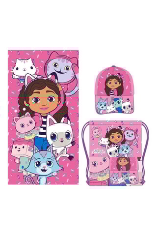Conjunto de 3 peças Gabby e a Casa de Bonecas - Rosa