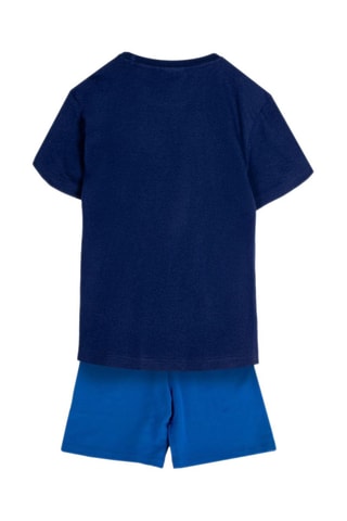 T-shirt e calções Sonic - Azul