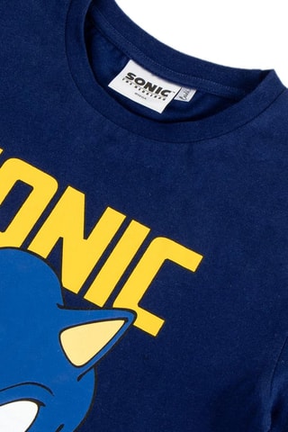 T-shirt e calções Sonic - Azul