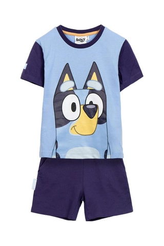 T-shirt e calções Bluey - Azul