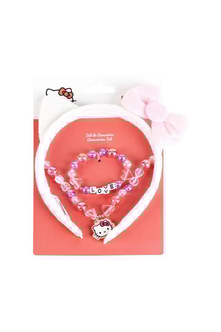 Conjunto de 3 peças Hello Kitty - Rosa