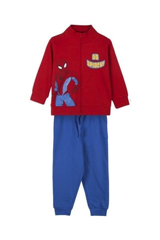 Sweat e calças de fato de treino Homem-Aranha Avengers Marvel Vermelho e azul-real