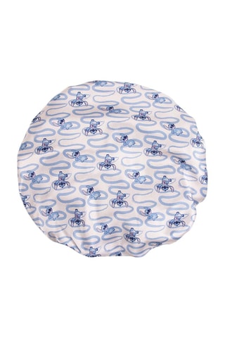 Touca de banho Stitch - Lilo e Stitch - Disney - Azul e bege