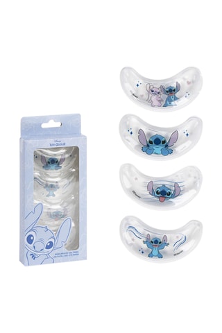 2 pares de máscara para os olhos Stitch Lilo e Stitch Disney - Azul-claro