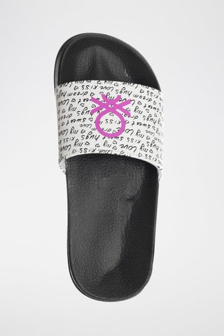 Chinelos Preto e branco