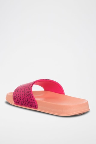 Chinelos Laranja e rosa