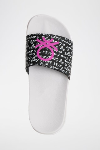 Chinelos Branco e preto