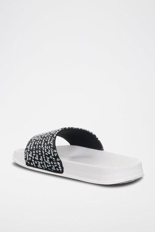 Chinelos  Branco e preto