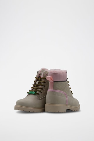 Botins Cinzento e rosa