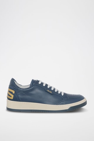 Sneakers em couro J Deep - Azul-marinho