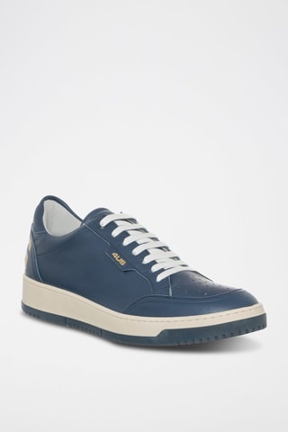 Sneakers em couro J Deep - Azul-marinho