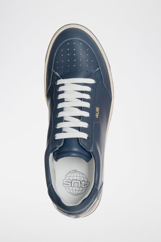 Sneakers em couro J Deep - Azul-marinho