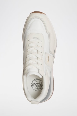 Sneakers em couro Susan - Branco