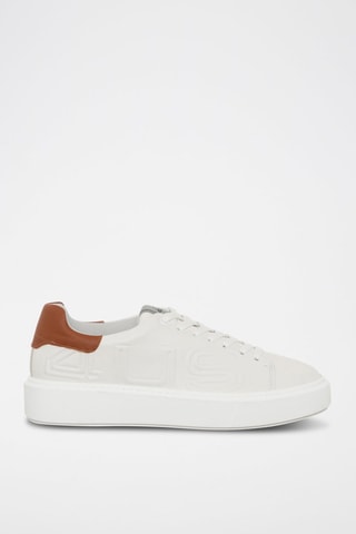Sneakers Dean - Branco e castanho