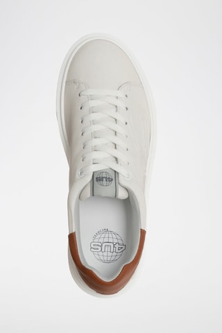 Sneakers Dean - Branco e castanho
