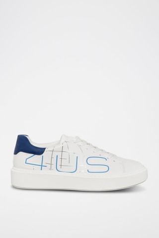 Sneakers Dean - Branco e azul