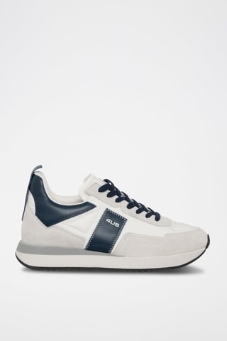 Sneakers Sean - Branco e azul