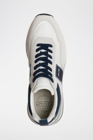 Sneakers Sean - Branco e azul