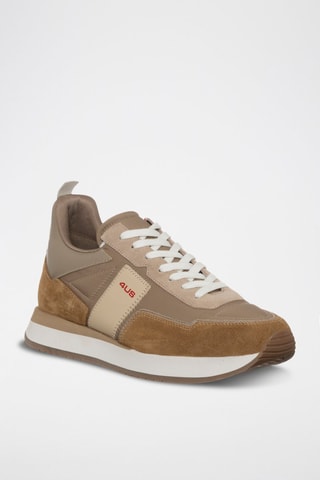 Sneakers Sean - Camel e bege