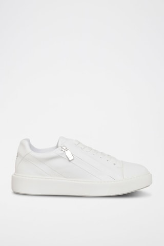 Sneakers em couro 9202VT - Branco