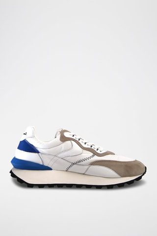 Sneakers de couro Qwark Branco