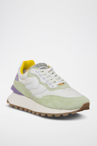 Sapatilhas com plataforma Qwark - Branco